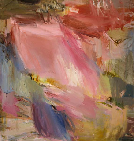 Minä olen väri  <br>	öljy kankaalle 2005, 150 x 140 cm