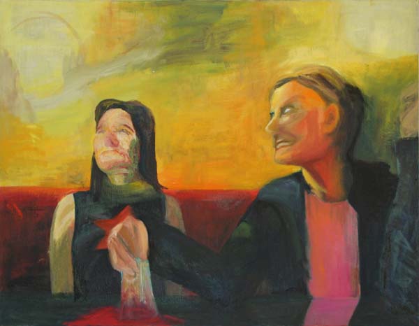 Ilman arpaa  <br>öljy kankaalle, 		2005	120x92