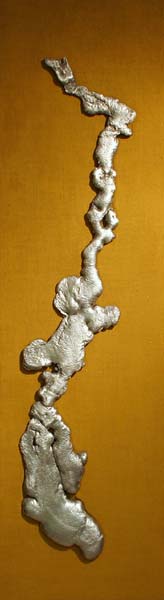 Luonnollinen kehitys  <br>alumiini, puu, kangas, 2005