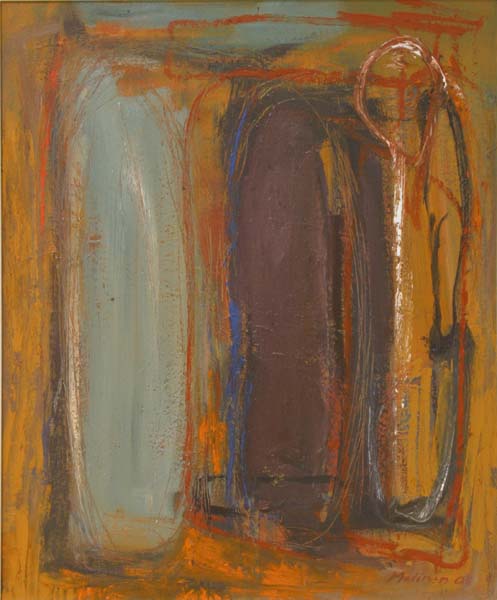 Rauha  <br>öljy kankaalle, 2005