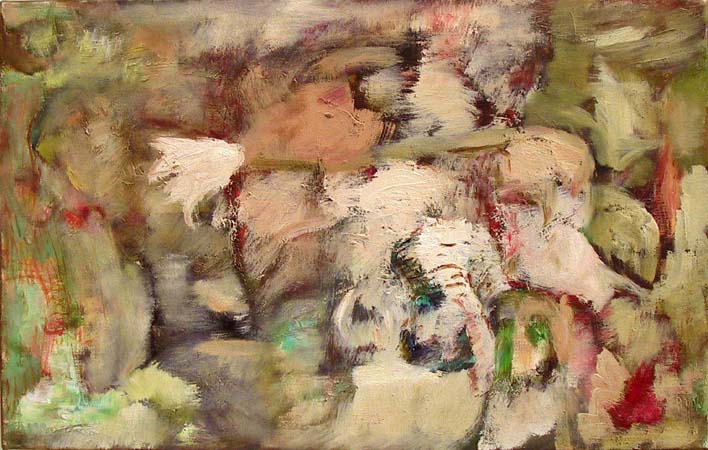 Lumikello  <br>öljy kankaalle, 2004 65 x 41