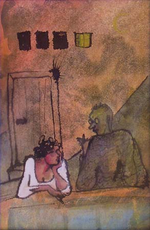 Ei välttämättä seinään kirjoitettu  <br>sekatekniikka	 2005