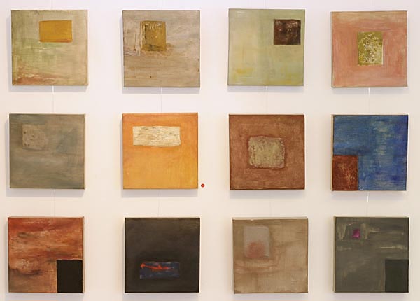 Menneet ja tulevat  <br>akryyli/sekatekniikka 2006