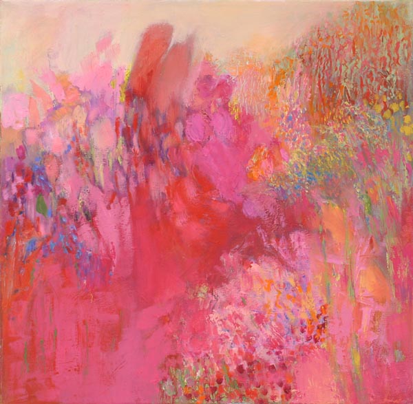 Puutarhaunelmia  <br>öljy 2007