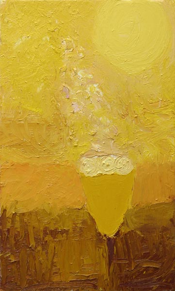 Kesäheinä  <br>öljy kankaalle	   35 x 60 cm, 2007