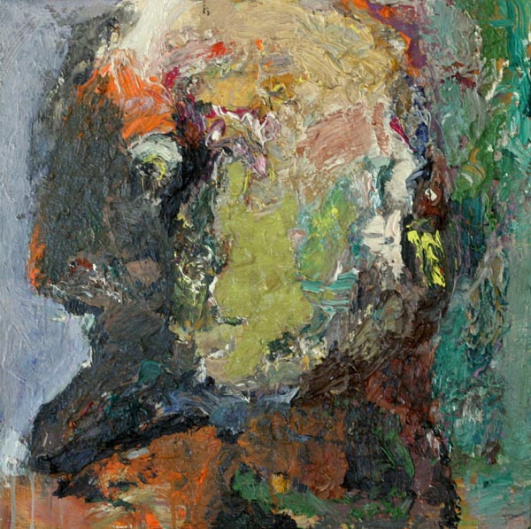 Hartolan Hannu Hanhi  <br>öljy, 40x40 cm