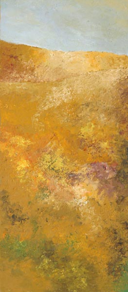 Crete  <br>öljy 2007, 		38 x 90 cm