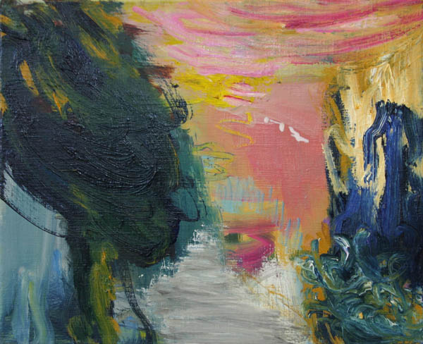 Käy tuulen tuiverrus  <br>öljy kankaalle