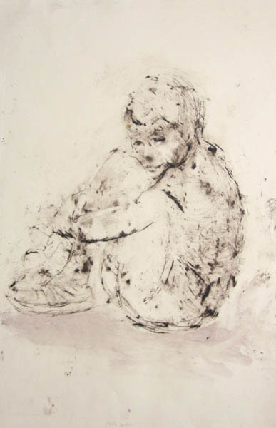 Mit&auml; sulle, mit&auml; sulle tapahtuu  <br>grafiikka, kuivaneula	2010