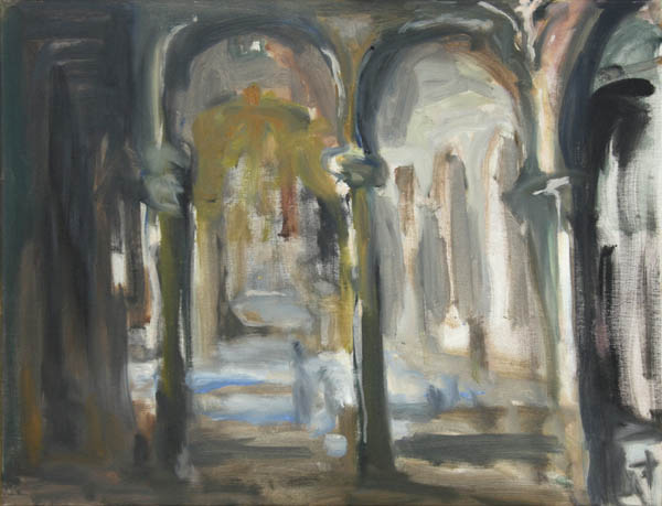 Pyhitetty  <br>öljy 2010, 47x61cm