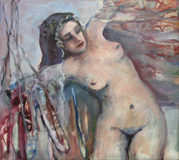 Viattomuus  <br>öljy 2010, 42x47cm