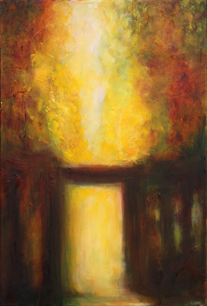 Metsän portti  <br>öljy 2011