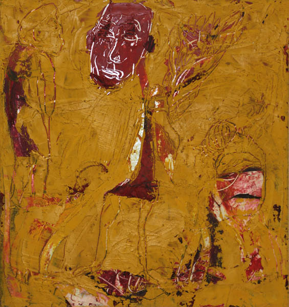 Meeting My Angel<br>  öljy paperille, 2005