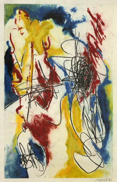 Sarjasta Strange Pilgrims<br>  monotypia, liitu, 2001