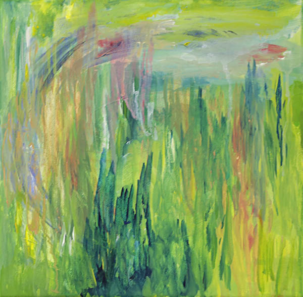 Heilahdus<br>  akvarelli 2015